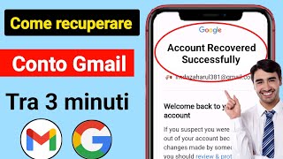 come recuperare account gmail senza email di recupero e numero di telefono [upl. by Liarret]