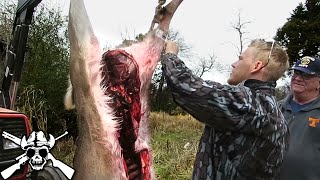 Skinning deer for the elderly [upl. by Lora]