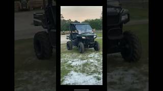 Honda Pioneer 520 On 27’s No Lift honda offroad [upl. by Gardell]