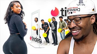 KeeReacts to TINDER IN REAL LIFE [upl. by Donella]