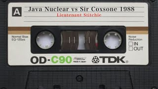 Official Reggae Sound Clash Java Nuclear vs Sir Coxsone ft Lieutenant Stitchie 1988 [upl. by Yrolam]