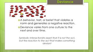 Deviance Theories Overview Video [upl. by Idelson]