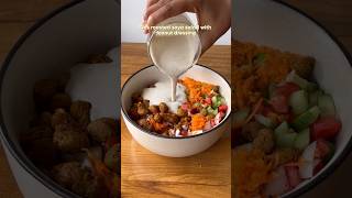 Day 1330 of easy salad recipes recipe salad fitness proteinsalad viral [upl. by Airamasor]