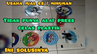 Solusi tidak punya alat press gelas plastik [upl. by O'Dell]