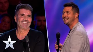 Ben brings HURRICANE of comedy with 20 impressions in 60 seconds  Auditions  BGT 2022 [upl. by Nyhagen678]