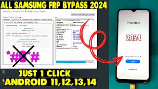 🔴 Samsung Frp Bypass 2024  Android 12 To 14  Samsung Frp Latest Security  Samsung Frp Unlock Tool [upl. by Sulienroc]