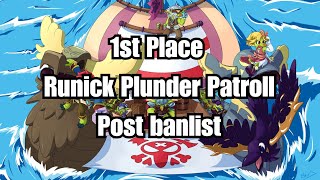 Yugioh 1st Place RUNICK PLUNDER PATROLL Deck Profile September 2024 with Combos [upl. by Kingsley996]