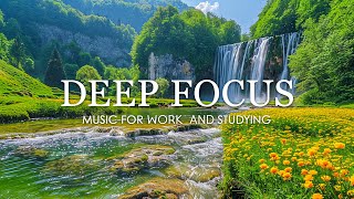 Study Music  Relaxing Studying Music Focus Concentration Music  Music for Brain PowerMemorie 19 [upl. by Zonda]