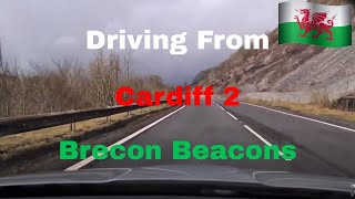 Driving from Cardiff to Brecon Beacons [upl. by Safoelc]