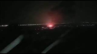 Air disaster Boeing 7378AS WL plane crash in AdlerSochi Airport Russia [upl. by Kcired]