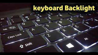 How to turn on keyboard light on laptop  Keyboard ki Lights kesy on kryn [upl. by Eamaj222]