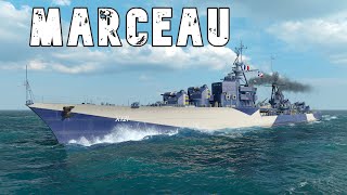 World of WarShips Marceau  4 Kills 262K Damage [upl. by Ravahs]