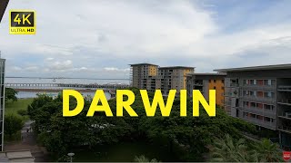 4K Darwin City Walking Tour 2024 The Mall to Waterfront Precinct [upl. by Suilienroc235]