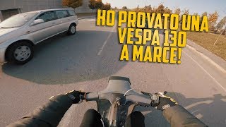 TEST VESPA 130  TEST PITBIKE 150 [upl. by Odnanref]