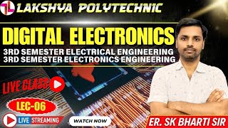 DIGITAL EC LIVE CLASS  L14  3RD SEM ELECTRICAL  sbtebihar LAKSHYA [upl. by Nalyt]