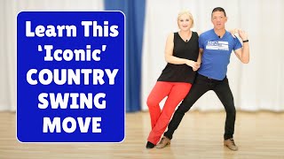 Country Swing  Intermediate Move [upl. by Ecyaj]