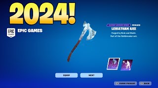 HOW TO GET LEVIATHAN AXE FOR FREE IN FORTNITE 2024 [upl. by Ahsekyw]