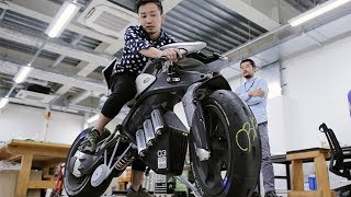 Yamaha MOTOROID  THE BEST ELECTRIC MOTORCYCLE  Leaning electric motorcycle [upl. by Mika137]