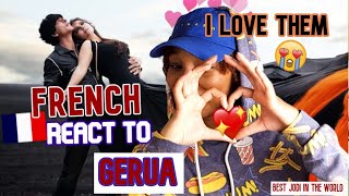 CRAZY FRENCH GIRL REACTION again TO GERUA SONG DILWALE  I REPEAT SRK and KAJOL  BEST COUPLE 🥰 [upl. by Gniw763]