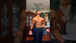 Capoeira vs Taekwondo capoeira shorts [upl. by Idid985]