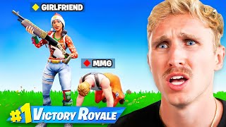 My Girlfriend Carried Me To A Win In Fortnite [upl. by Konopka]