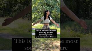 The Most Soothing Wrinkle Preventing Move I Teach faceyogaexpert faceyoga wrinklereduction [upl. by Park]