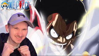 Luffy Defeats Doflamingo  King Kong Gun  One Piece Reaction Episode 732733 [upl. by Laefar]