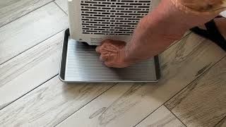 How to drain the Hisense 8000 BTU Portable Air Conditioner [upl. by Gasperoni890]