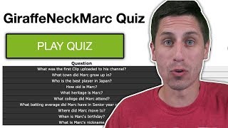 THE ULTIMATE GIRAFFENECKMARC QUIZ [upl. by Delilah]