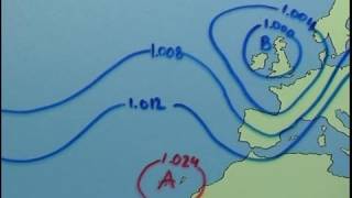 Cómo distinguir entre borrascas y anticiclones [upl. by Yorgen]