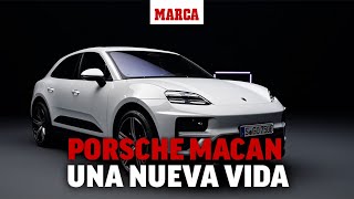 El Porsche Macan empieza una nueva vida como eléctrico I MARCA [upl. by Ennayllek]