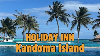 Beach Vacation at Holiday inn Kandoma Island Maldives [upl. by Chantalle924]