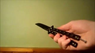 razeron knife triky s motylkem butterfly balisong [upl. by Gelb816]