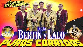 Dueto Bertin y Lalo  20 Corridos Bien Prrones Corridos y Rancheras Mix Para Pistear [upl. by Pitzer]