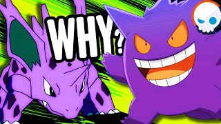 WHY Gengar vs Nidorino 👻x🦏 Gnoggin [upl. by Aicad]