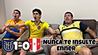 REACCIÓN ECUADOR vs PERÚ 10  Eliminatorias Sudamericanas [upl. by Ettezel]