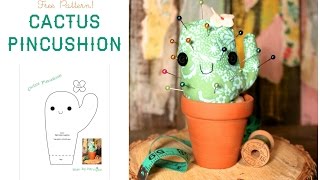 Sew A Cactus Pincushion [upl. by Parry]