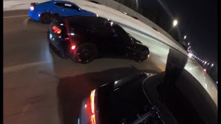 Camaros Vs stingray vette vs 392 Scatpack racing in Mexico with key7k camaro stingray mopar [upl. by Atinob]