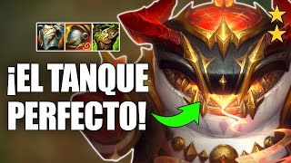 🐸​¡TAHM KENCH ARCANA ES INDESTRUCTIBLE  TFT Set 12 [upl. by Eeralih]