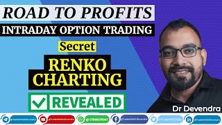 ROAD TO PROFITS  HOW TO DO INTRADAY OPTION TRADING WITH RENKO CHARTING  SECRETS REVEALED [upl. by Nybor391]