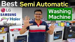 Best semi automatic washing machine 2024 ⚡ Semi automatic washing machine ⚡Best washing machine 2024 [upl. by Nihahs]