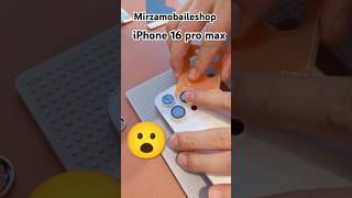 iPhone 16 pro max camera protection 💯🔥shortstrendingviralshort iphone16 iphonecameraprotection [upl. by Robma]