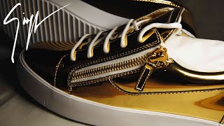 GIUSEPPE ZANOTTI FRANKIE GOLD  SNEAKER UNBOXING 1 [upl. by Glick]