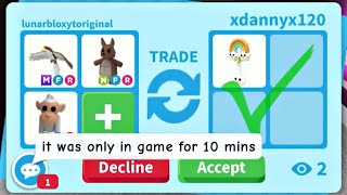 😱🤡I TRIED TO SCAM THE BIGGEST SCAMMER IN ADOPT ME  3 BIG WIN TRADES ADOPT ME TRADING adoptme [upl. by Aicekat50]