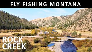 Fly Fishing Montanas Rock Creek in October Episode  105 [upl. by Zaraf]