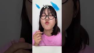 Big Water Bottle Vs Small Water Bottle Eating Challange 🤣shortstrendingytshortshumanitychallenge [upl. by Elleuqar]