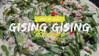 MustTry Gising Gising Recipe  Easy and Simple [upl. by Conner]