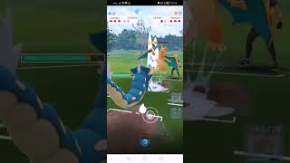 Battle In Pokemon Go Pt 34 [upl. by Imak]