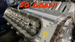 BUILDING A 53 LS ENGINE— CAM amp VALVE SPRING INSTALL [upl. by Louella836]