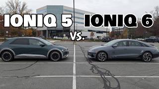 Hyundai IONIQ 6 vs IONIQ 5 Electric Car Owner Comparison [upl. by Bruell]